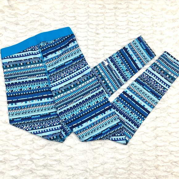 Nike Pro 8 Bit Blue Lagoon Tights - Picture 4 of 7